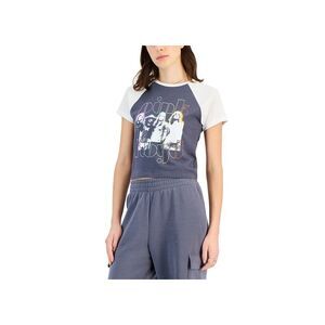 Juniors' Pink Floyd Cotton Baseball T-Shirt